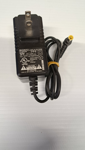 Cargador Sony Ac-fx190 12v 0.95a Pin Central Adaptador 