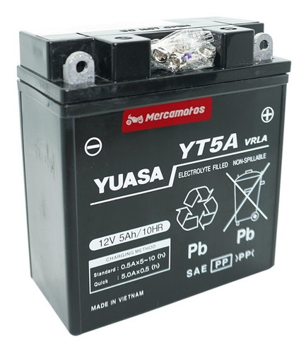 Bateria Yt5a Seca (yb5lb) Para Libero125-crypon115-fz16-szr