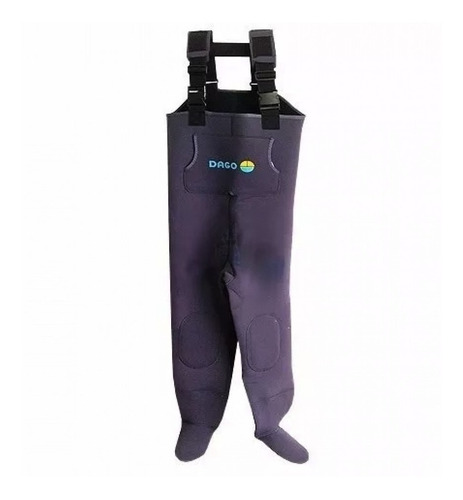 Wader Dago Neoprene De 3 Mm Gris Talle Xxl Ideal Para Vadeo