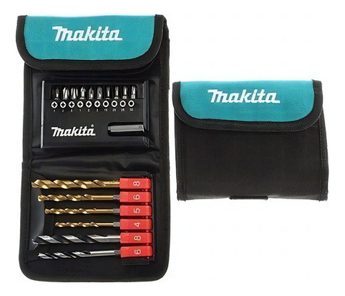 Juego De Puntas Para Atornillador D-31762 Makita Color Turquesa Frecuencia 0 Mhz