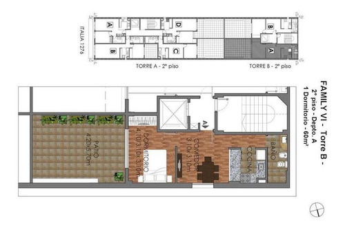 Imagen 30 de 31 de 1 Dormitorio Con Opción De Cocheras