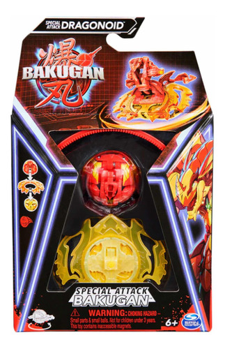 Bakugan Special Attack Dragonoid Con Lanzador