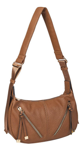 Bolsa Feminina Transversal Alice Palucci Al2988 - Marrom