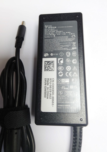 Cargador De Laptop Dell 19.5v 3.34a 65w Punta Fina  