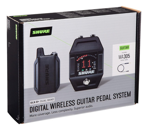 Shure Glxd16+ Sistema Inalámbrico Digital De Doble Banda Pro