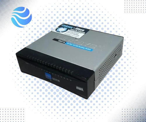 Switch Ethernet 10/100 16 Puertos Linksys Modelo Sd216 (Usado)