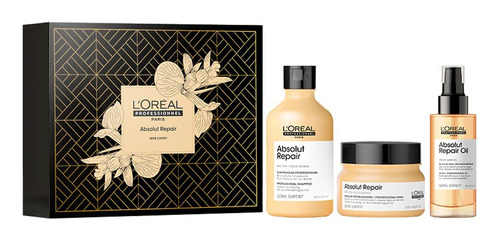 Kit Loréal Pro Absolut Repair - Shampoo 300ml E Másc E Óleo