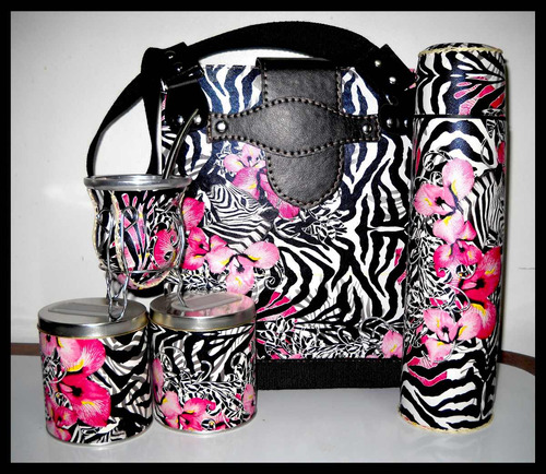 Conjunto Kit Matero  Completo Termo,cartera,latas,mate