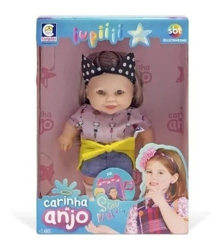 Boneca Bebê Infantil Carinha Anjo Bonequinha Colecionável 