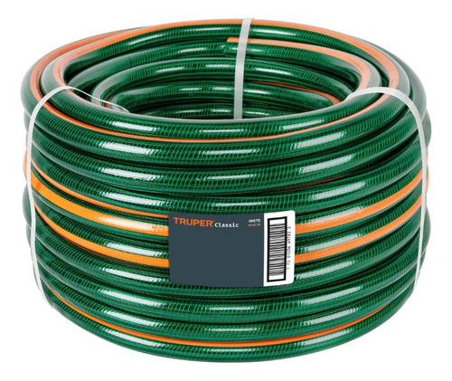 Manguera Riego 1'' Reforzada 1 Pulgada 50mts Truper 19875 Color Verde