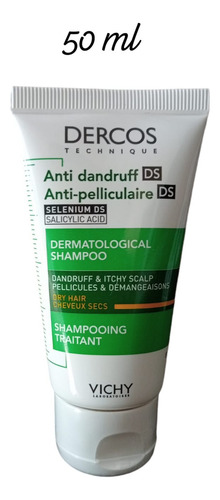 Vichy Dercos Shampoo Anticaspa Ds 50 Ml Tratamiento
