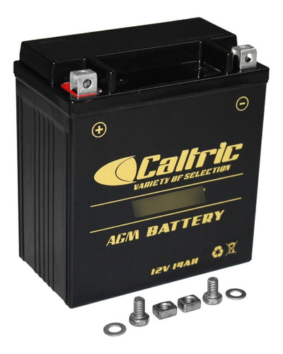 Bateria Caltric Agm Para Suzuki Ltff Lt-ff Quadrunner -