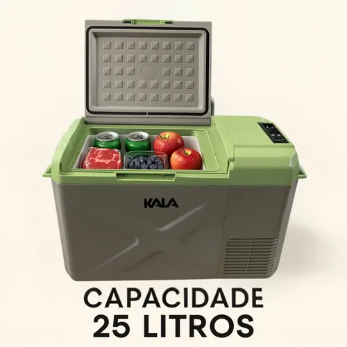Geladeira Portatil 25l Kala Quadrivolt Incluso Conversor