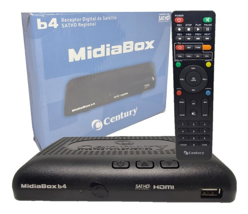 Receptor Digital Midiabox B4 Century Midia Box 