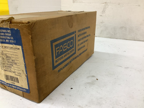 Fasco D262 Motor 1/5hp 230v 60hz Open Encl Dda
