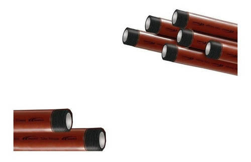 Imagen 4 de 5 de Caño Conectado Pn10 - 1/2 X 6mts Ppn Amanco
