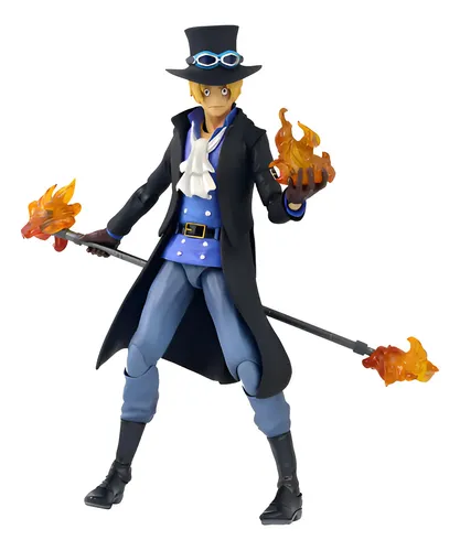 MegaHouse S.O.C. Sabo フィギュア Boneco Articulado Sabo One Piece 16cm Megahouse com Acessórios