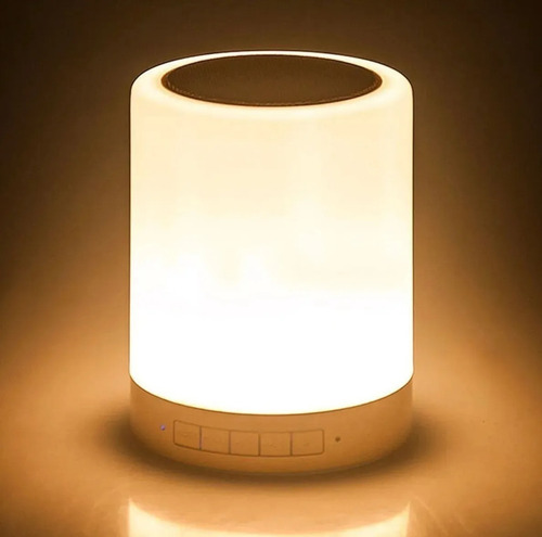 Bocina Bluetooth Luz Led Rgb Microsd Aux3.5 Usb Touch