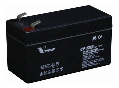 Bateria Vision Cp1212 12 V 1.2 Ah P/ Alarma Satelital Gps