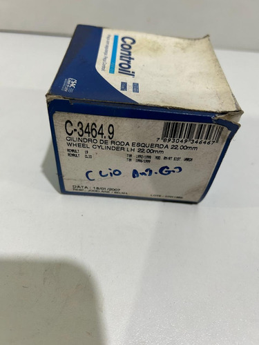 Cilindro Roda Tras. Freio - Esquerdo Clio 96/99
