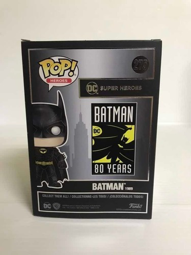 Batman 275 Funko Pop Heroes Batman 1989 Original Nuevo