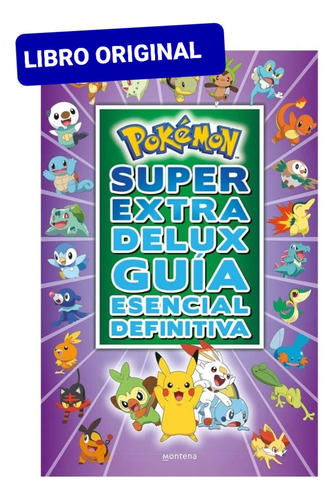 Pokémon Súper Extra Delux Guía Esencial Definitiva (original