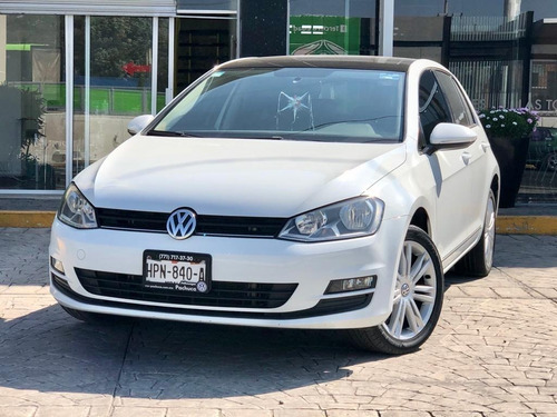 Volkswagen Golf 2017 Turbo Blanco Automatico 4p A Credito