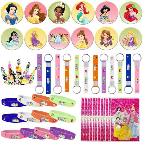 Kits De Cotillon Princess Party Favors - 98pcs Party Supplie