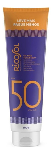 Protetor Solar Fps 50 - 300g - Ricosol