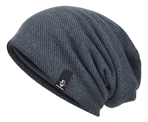 Gorro Vecry Para Hombre, Holgado, De Punto Con Forma De Cala