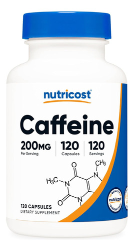 Nutricost, Píldoras Con Cafeína