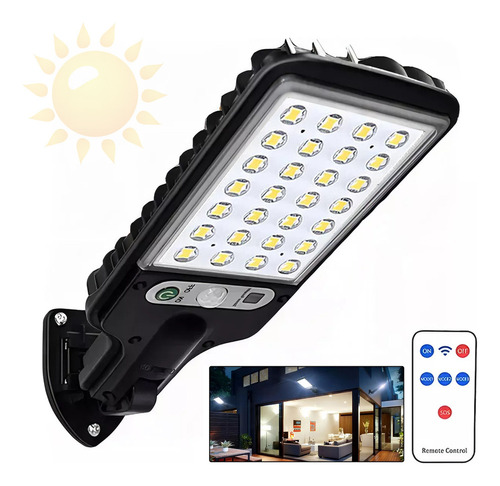 Xin Lámpara Solar De Pared Impermeable Exteriores Sensor