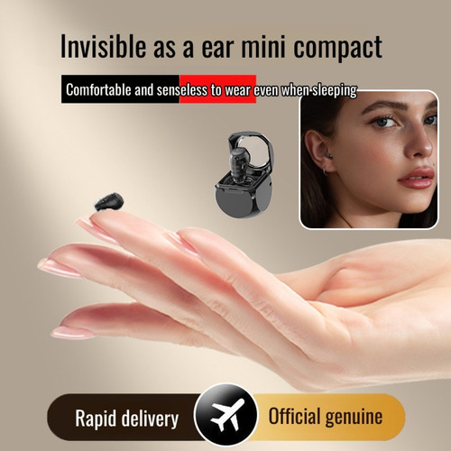 Auriculares Inalámbricos Bluetooth De Construcción Compacta