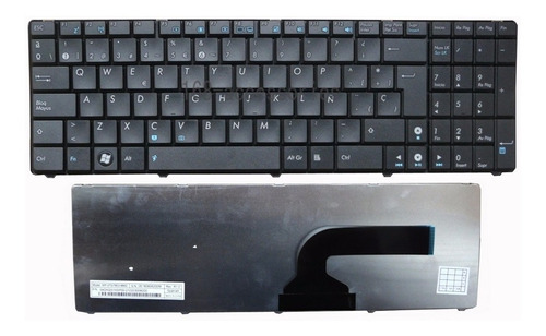 Teclado Asus Español K52 K52f K53 K53e N53 A53 73 G51 X55