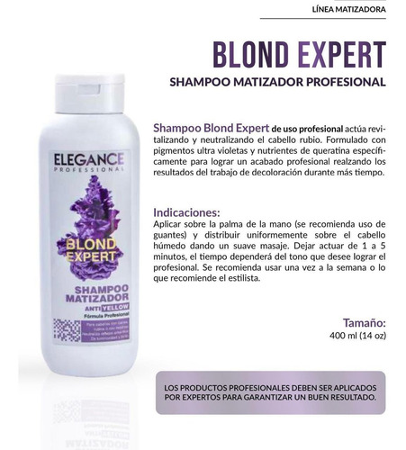 Shampoo Blonde Expert 400 Ml