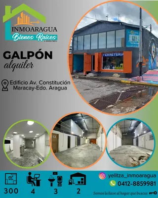 Galpón en alquiler