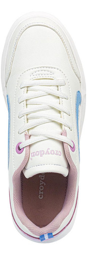 Imagen 6 de 8 de Tenis Katrena 1 Blanco-lila Para Mujer Croydon