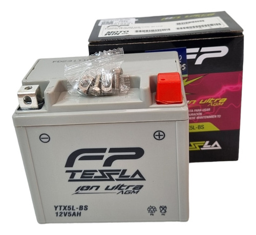 Bateria Ion Ultra Agm Ytx5l - Bs Fz16 2.0 Xr150 Cb160 Tesla