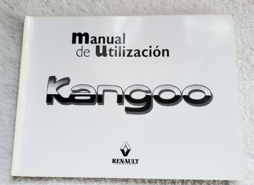 Manual Uso Propietario Mantenimiento Renault Kangoo Original