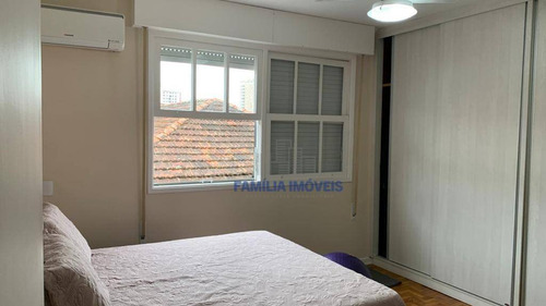 Imagem 10 de 30 de Apartamento Com 3 Dormitórios À Venda, 118 M² Por R$ 450.000,00 - Embaré - Santos/sp - Ap6442