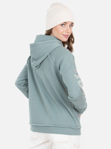 Poleron Fz Suny Day Full Zip Olivo Mujer Rip Curl