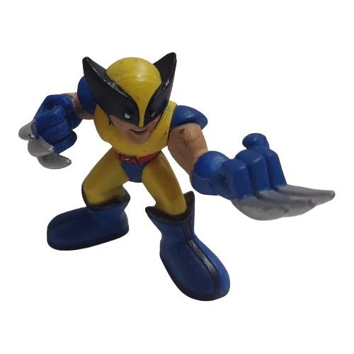 Wolverine Logan Yellow  - Marvel Super Hero Squad - Hasbro 