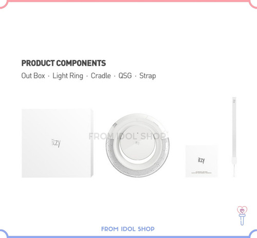 Itzy Official Light Ring - Light Stick Original