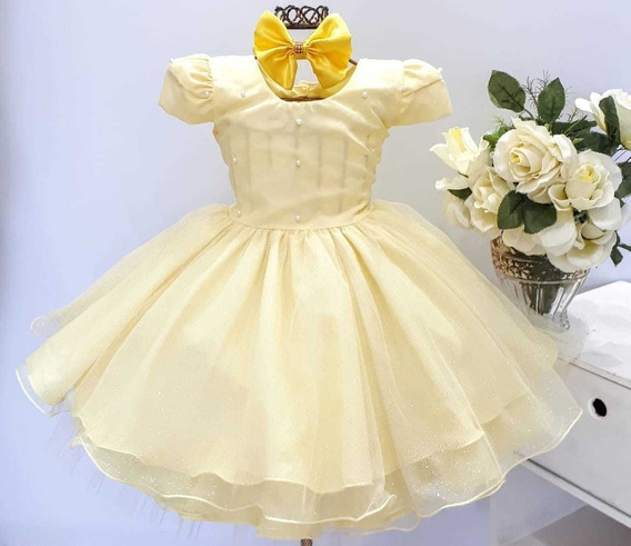 vestido da abelhinha infantil