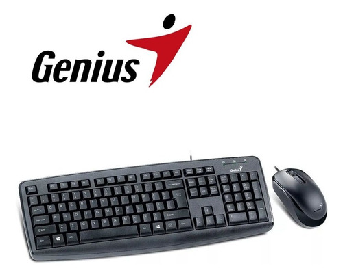 Combo Mouse Y Teclado Genius Usb Laptop Pc Gamer
