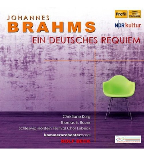 J. Brahms; Rolf Beck Un Cd De Réquiem Alemán