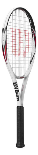 Raqueta de Tenis Wilson Hammer BLX 100 TNS RKT 2 color blanco/rojo