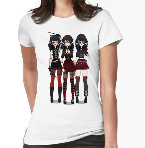 Modernos Estilos En Playera De Dama Grupo Baby Metal