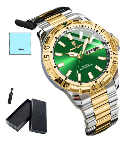 Reloj Impermeable Para Hombre Con Indicador De Fecha