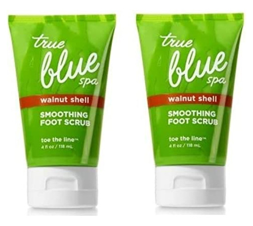 True Blue Spa 2 Unidades Nogal Carcasa Smoothing Pie Exfolia